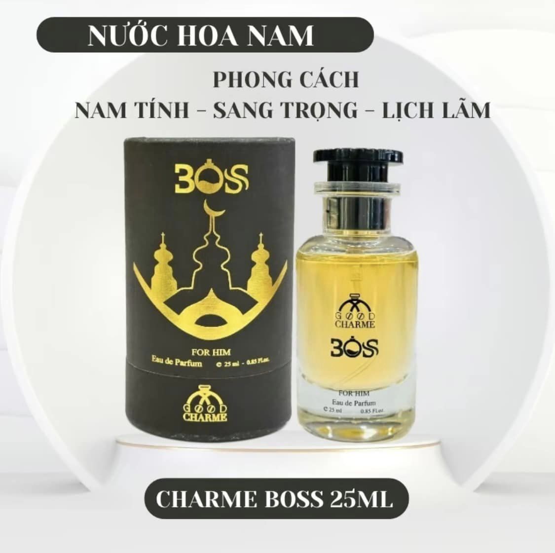 Nước Hoa Nam Charme Boss 25ml