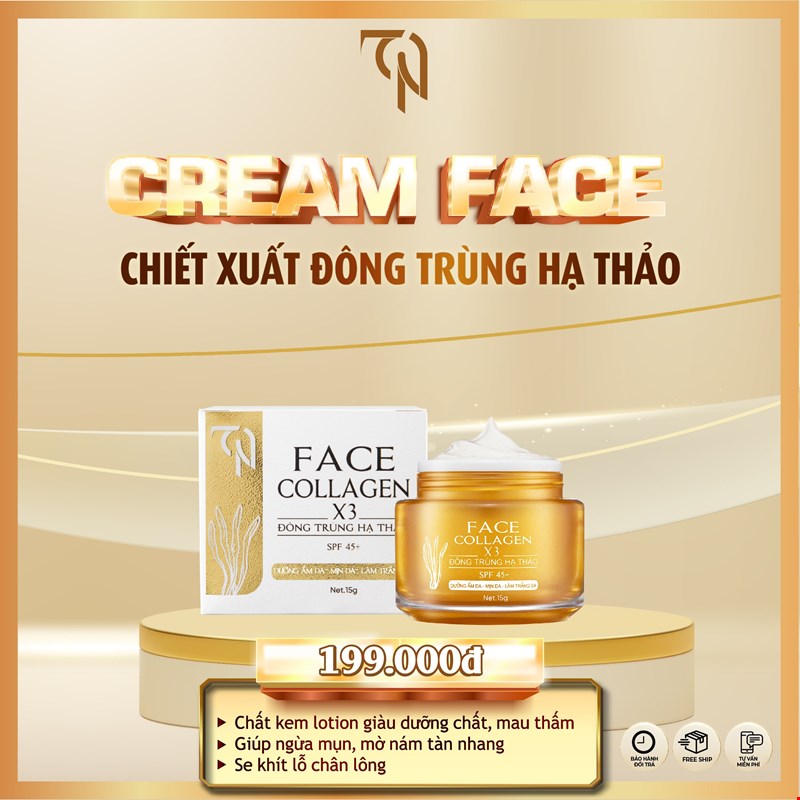 Kem Face Ngày Đông Trùng Hạ Thảo - Mỹ Phẩm Đông Anh