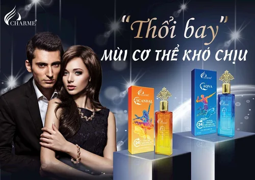Xịt Khử Mùi Charme - 