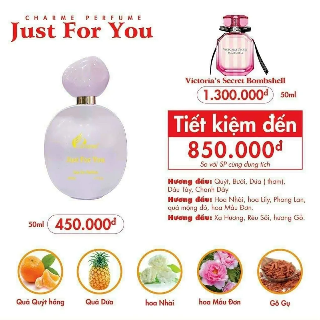Charme Just For You 50ml