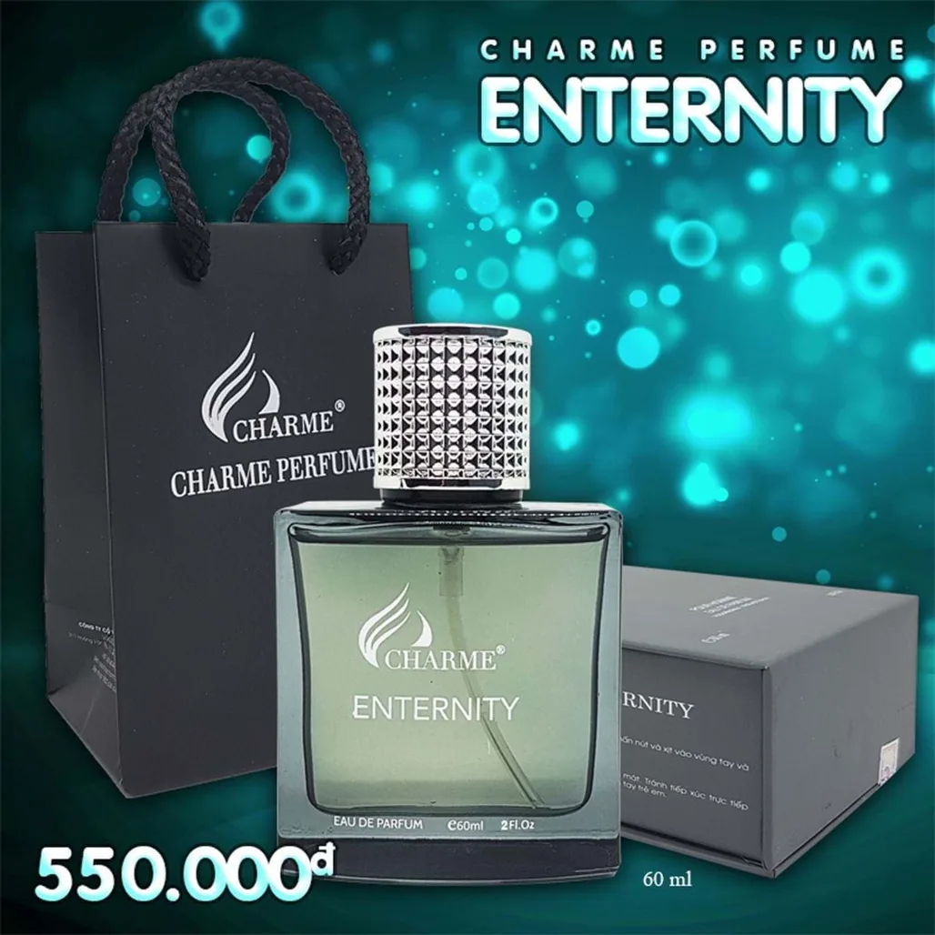  Charme Enternity lịch lãm nhưng cũng không kém phần quyến luyến, hấp dẫn người xung quanh.