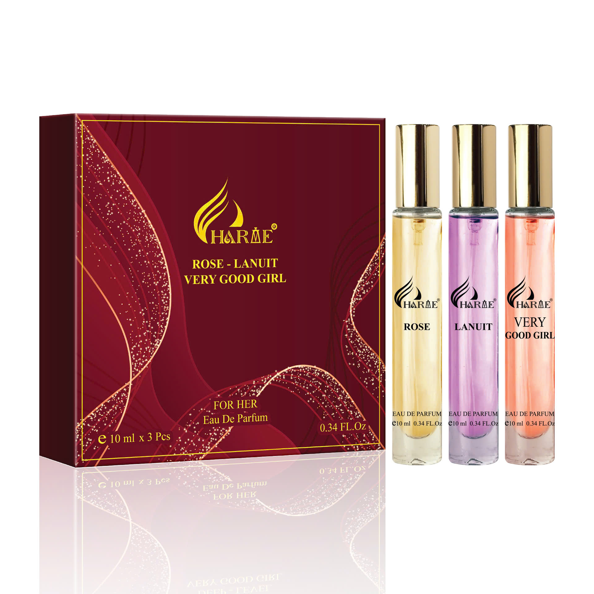 Combo Sét Nước Hoa Charme 10ml dành cho nam Và nữ, năng động, lôi cuốn