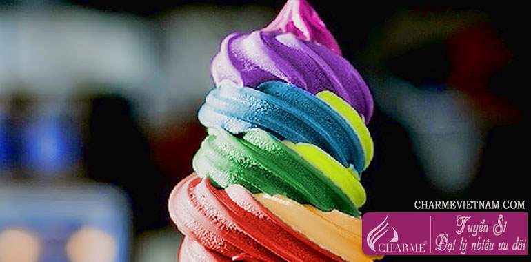 Kem Sherbet Cầu Vồng